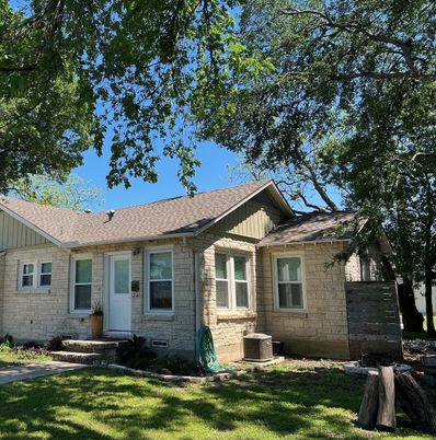 Attached, Backyard, Exterior, Facade, Ranch
