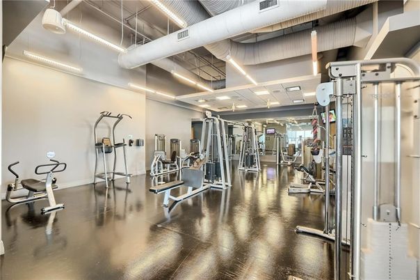 Fitness Equipment, Gym, Interior