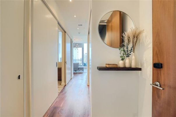 Interior, Recessed Lighting, Wood Texture Flooring