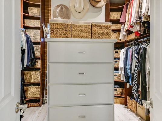 Interior, Walk-in Closets, Wood Texture Flooring