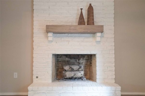 Fireplace, Interior, Stone Walls