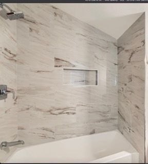 Bathroom, Interior, Marble Walls