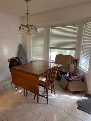 Dining room, Interior, Pendant Lights