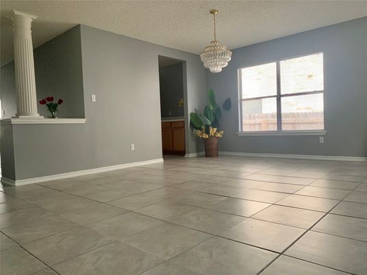 Chandelier, Empty room, Interior