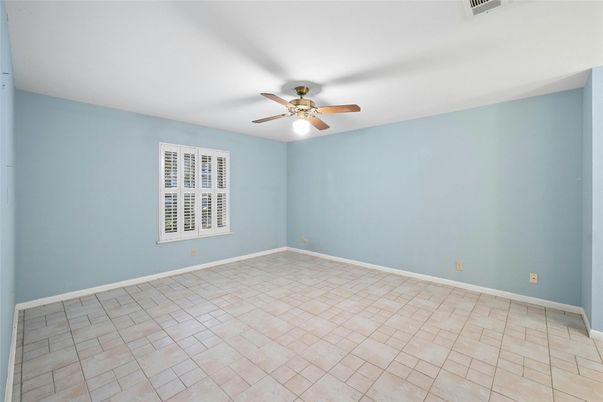 Empty room, Interior