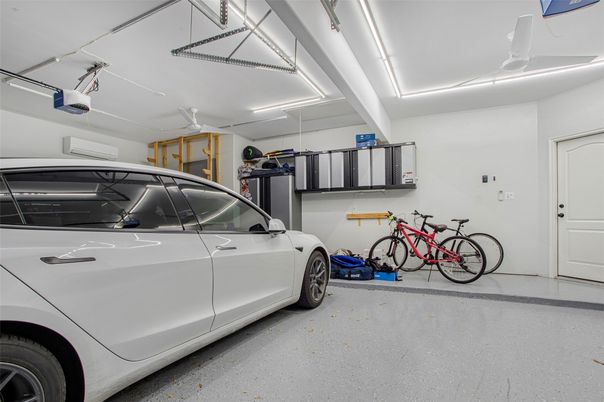 Garage, Interior, Recessed Lighting