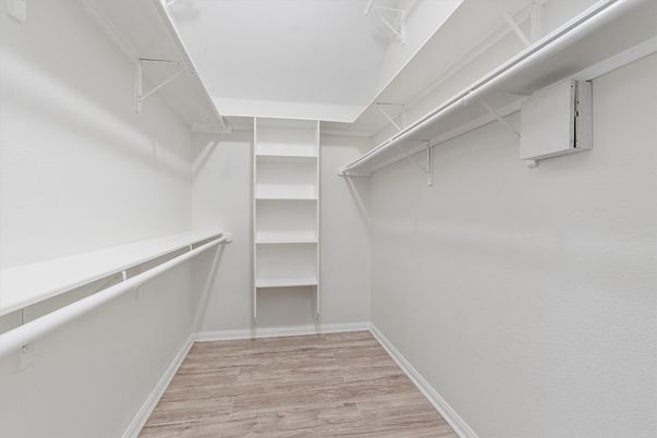 Interior, Walk-in Closets, Wood Texture Flooring