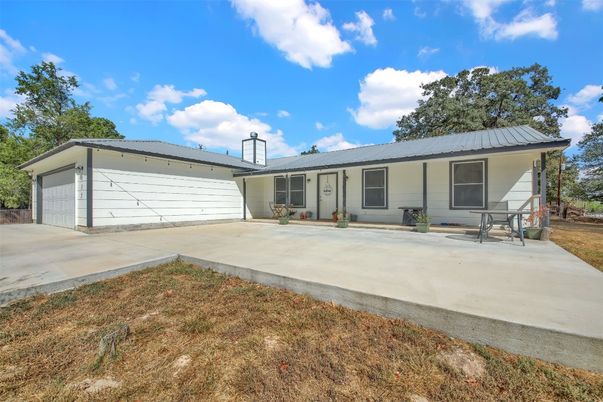 Backyard, Detached Garage, Exterior, Facade, Ranch