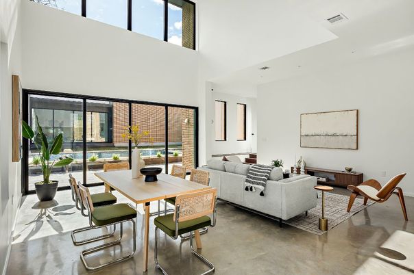 Dining room, Interior, Living room