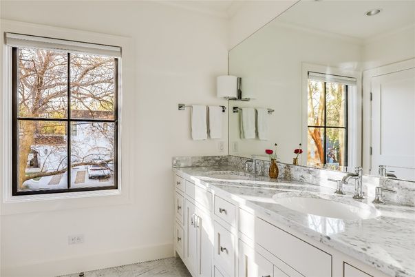 Bathroom, Dual Sink Vanities, Interior, Marble