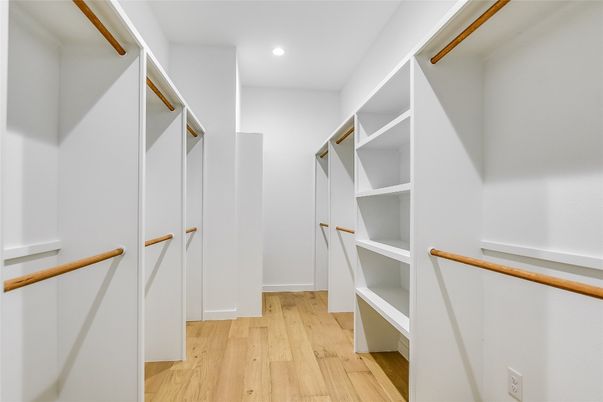 Interior, Recessed Lighting, Walk-in Closets, Wood Texture Flooring