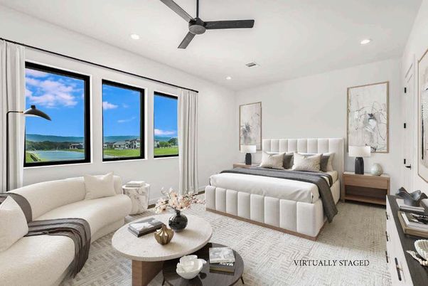 Bedroom, Interior, Living room, Recessed Lighting