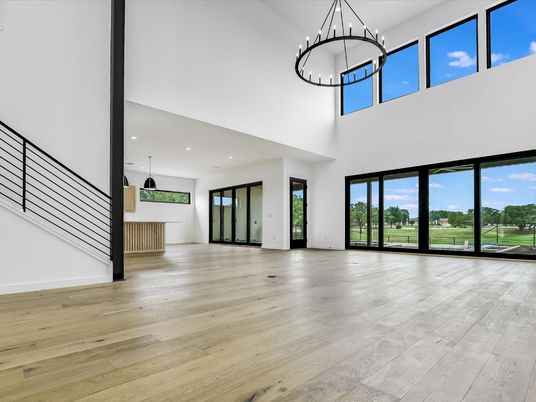 Interior, Pendant Lights, Recessed Lighting, Wood Texture Flooring