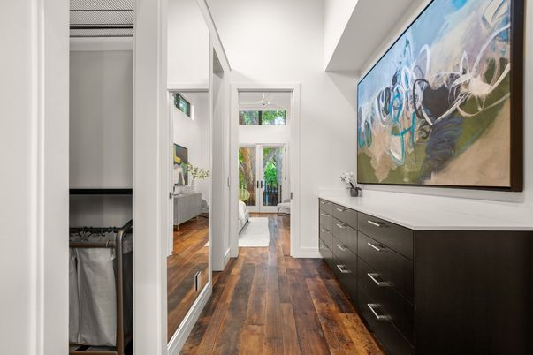Interior, Walk-in Closets, Wood Texture Flooring