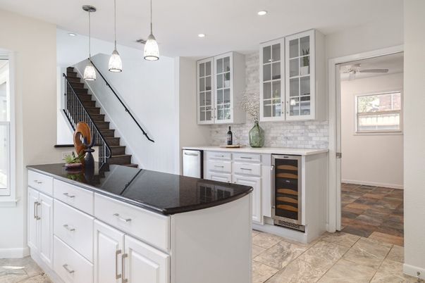 Interior, Kitchen, Pendant Lights, Recessed Lighting