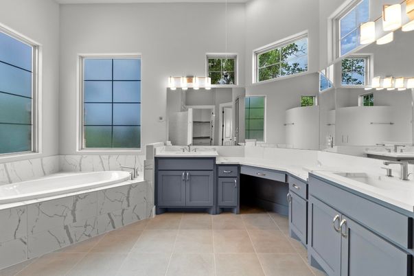 Bathroom, Dual Sink Vanities, Interior