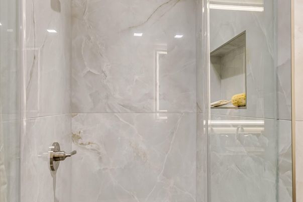 Bathroom, Glass Shower, Interior