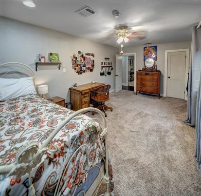 Bedroom, Home Office, Interior, Recessed Lighting