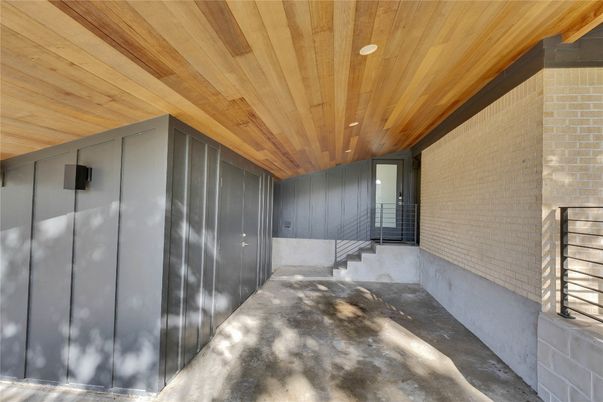 Empty room, Interior, Stone Walls, Wooden Ceilings
