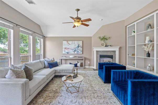Fireplace, Interior, Living room