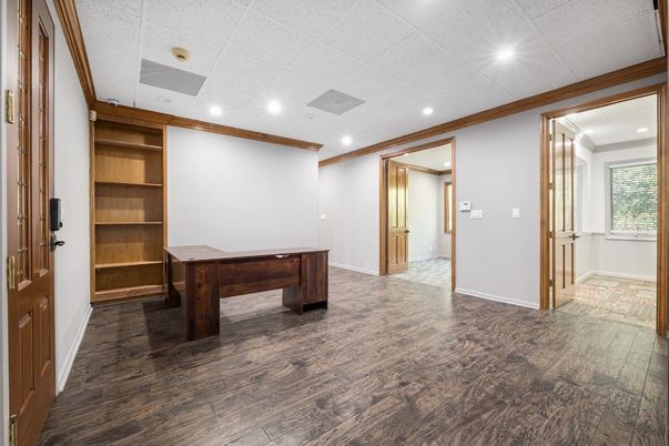 Game Room, Interior, Recessed Lighting, Wood Texture Flooring