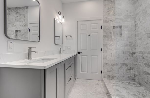 Bathroom, Dual Sink Vanities, Interior