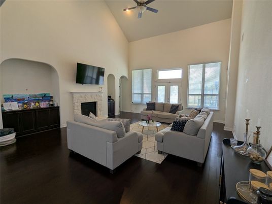 Fireplace, Interior, Living room, Wood Texture Flooring