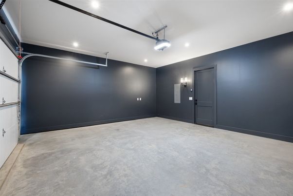 Garage, Interior, Recessed Lighting