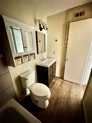 Bathroom, Interior, Wood Texture Flooring