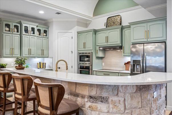Interior, Kitchen, Recessed Lighting, Stainless Steel Appliances