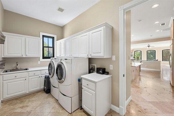 Interior, Recessed Lighting, Washer