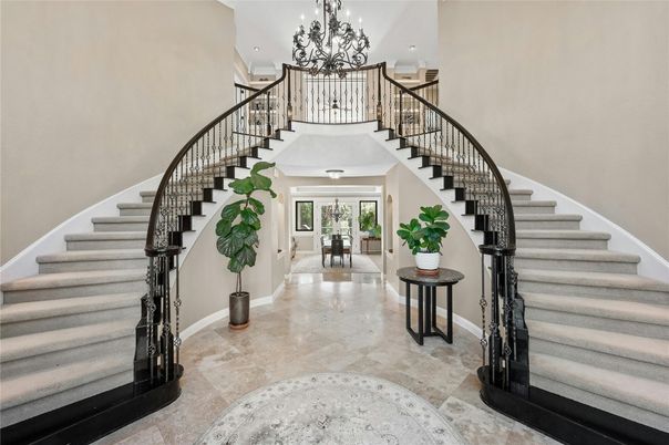 Chandelier, Interior, Recessed Lighting
