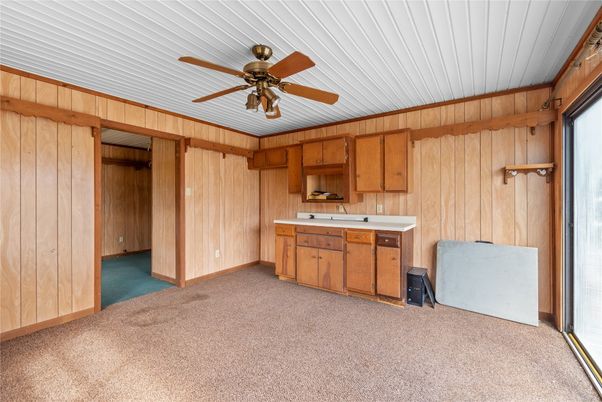Empty room, Interior, Wooden Walls
