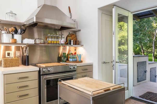 Interior, Kitchen, Stainless Steel Appliances
