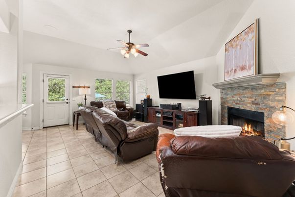 Fireplace, Interior, Living room