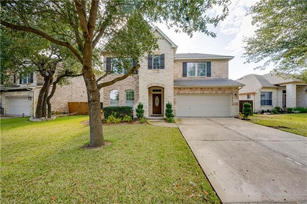 Attached, Backyard, Exterior, Facade, Brick Traditional