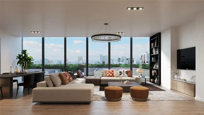 Chandelier, Dining room, Interior, Living room, Water, Wood Texture Flooring