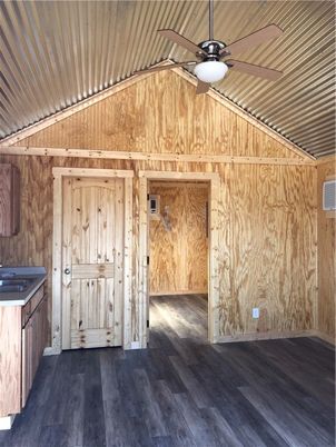 Interior, Wood Texture Flooring, Wooden Walls