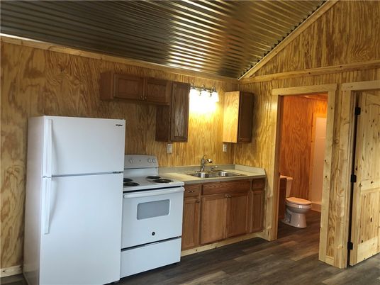Interior, Kitchen, Wood Texture Flooring, Wooden Walls