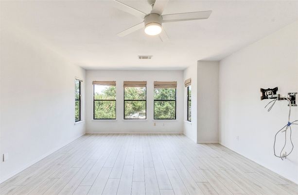Empty room, Interior, Wood Texture Flooring
