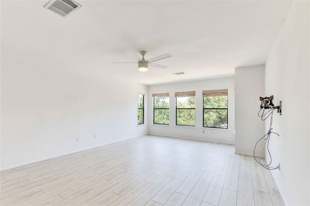 Empty room, Interior, Wood Texture Flooring