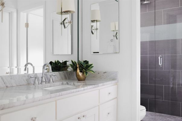 Bathroom, Glass Shower, Interior