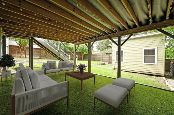 Backyard, Exterior