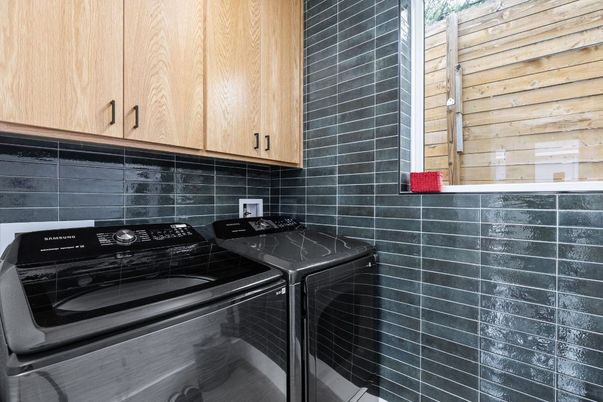 Interior, Washer, Wooden Walls