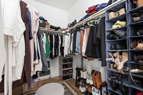 Interior, Walk-in Closets, Wood Texture Flooring