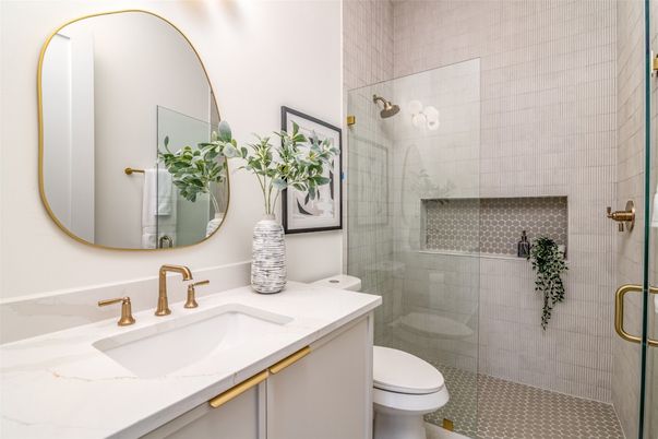 Bathroom, Glass Shower, Interior