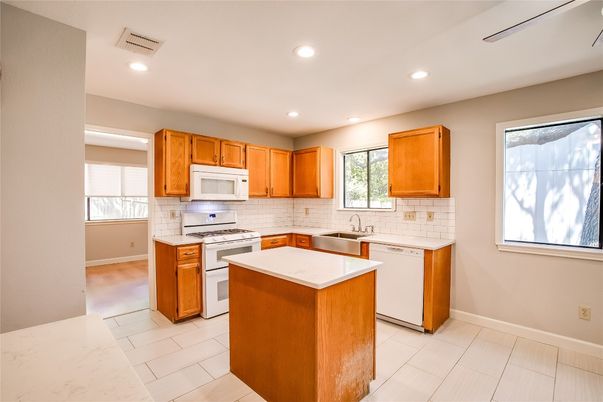 Interior, Kitchen, Recessed Lighting