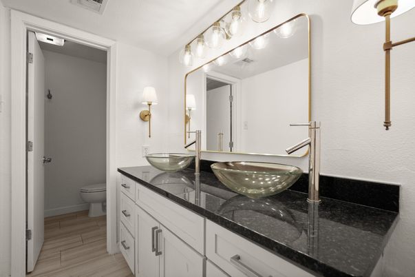 Bathroom, Dual Sink Vanities, Interior