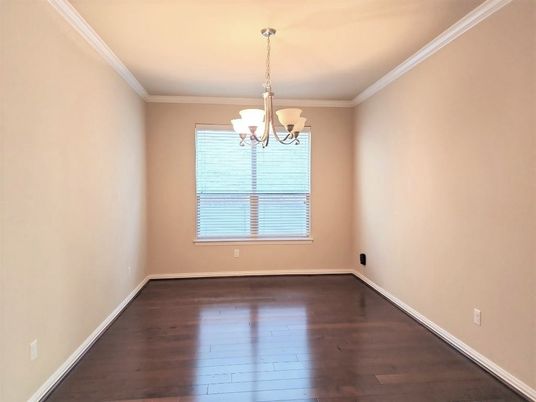 Chandelier, Empty room, Interior, Wood Texture Flooring