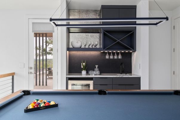 Billiard Table, Game Room, Interior